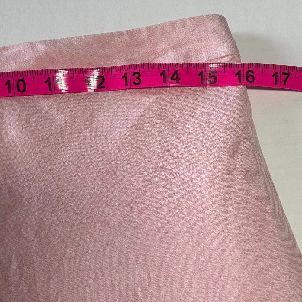 Banana Republic pink lined flared skirt, knee length, size 6 - Picture 5 of 6